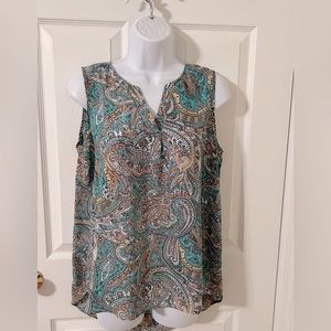 Stitchfix Blouse - Medium - Paisley pastel patterns